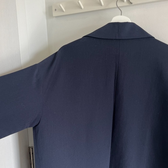 revolve long blazer / jacket - navy, one size - Picture 6 of 7